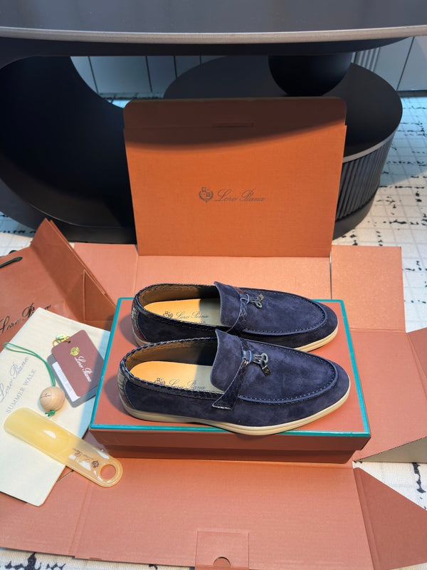 LP Summer Walk Loafer Navy Blue Suede 219156