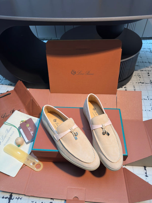 LP Summer Walk Loafer Beige Suede 219157
