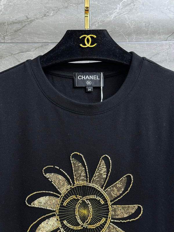 CC 2025 T-shirt Black Cotton