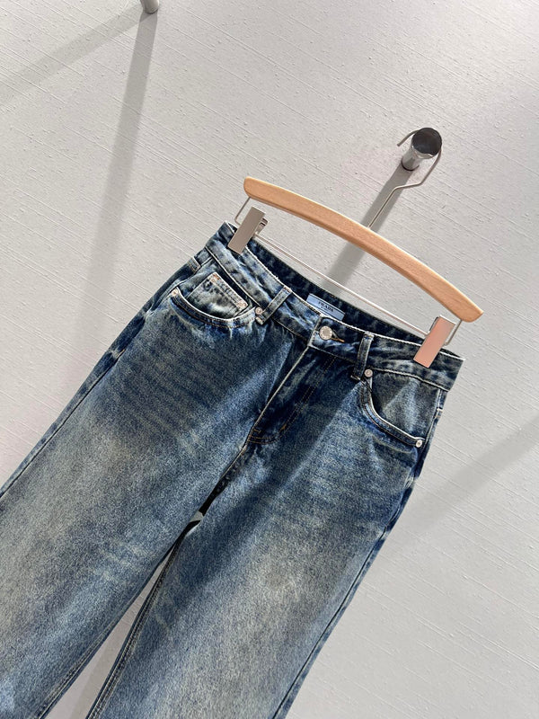 Prada Jeans Blu Cotone 200158