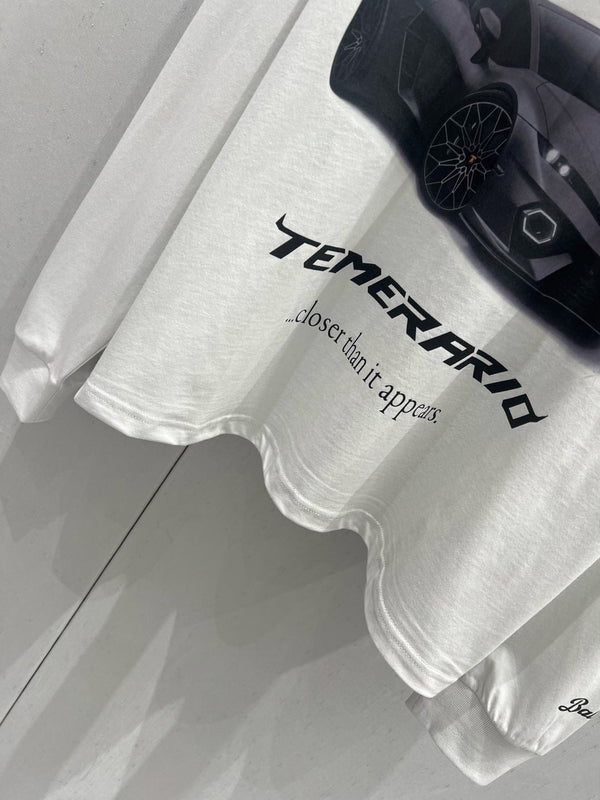 Balenciaga 25 Long-sleeved T-shirt White Cotton 0033
