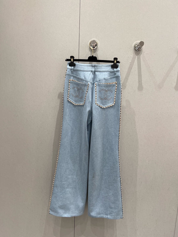 CC Jeans Light Blue Denim Fabric