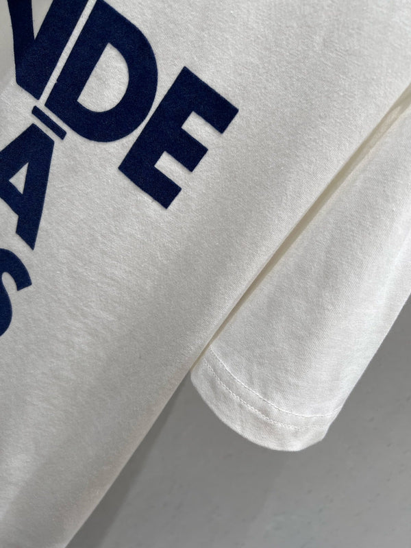 LV 25 T-shirt White Mix Blue Cotton 210315