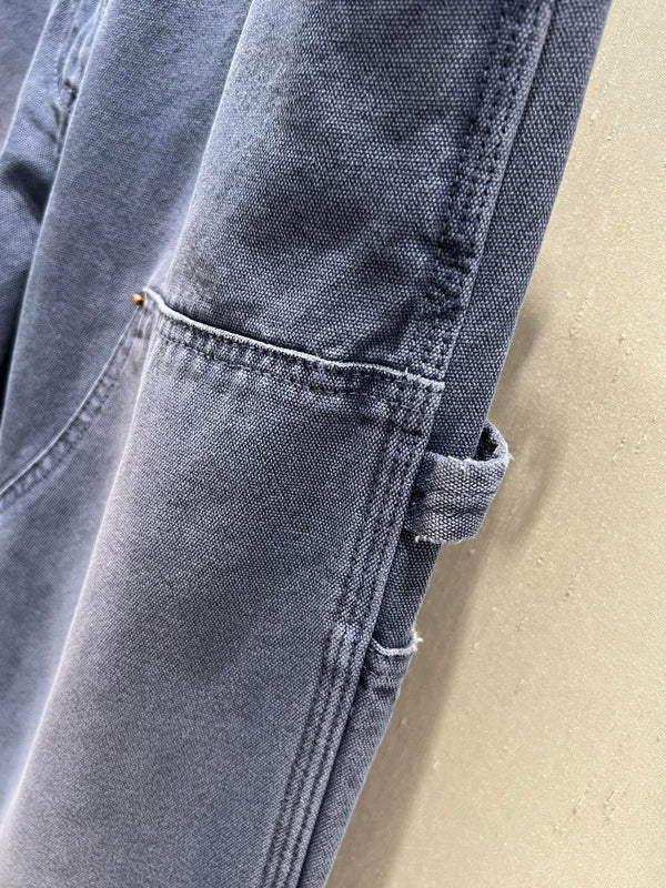 Prada 25 Pant Blue Cotton 215589