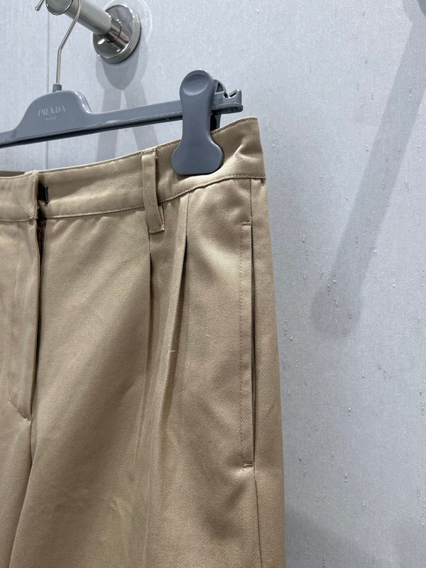 Prada 25 Short Beige Cotton 218082