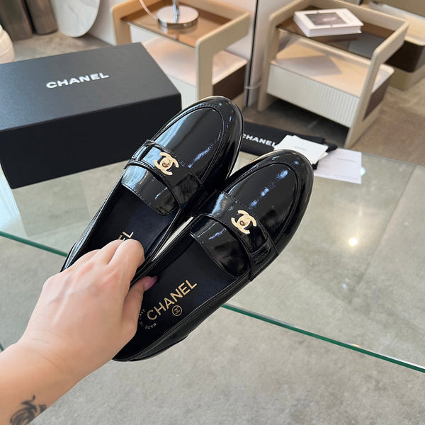 CC 25 Loafer Black Patent Calfskin 338665