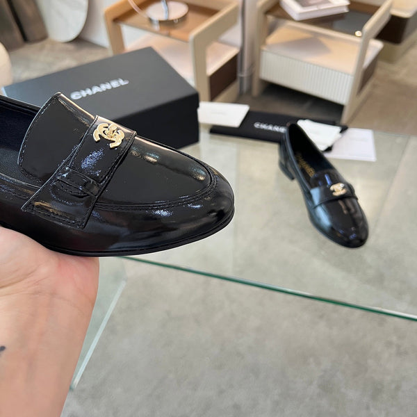 CC 25 Loafer Black Patent Calfskin 338665
