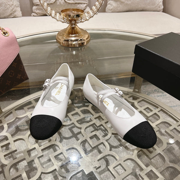 mary jane doppia fibbia vitello bianco grosgrain nero