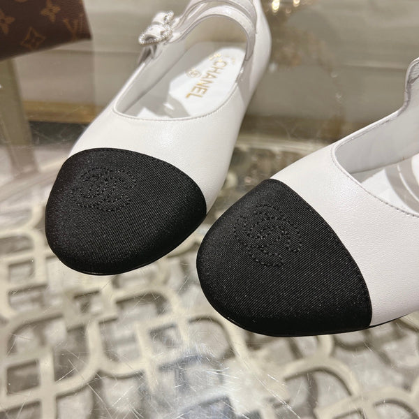 mary jane doppia fibbia vitello bianco grosgrain nero