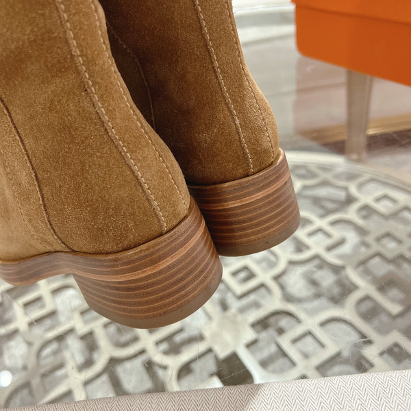 HM Horse 45mm Boot Brown Suede 478201