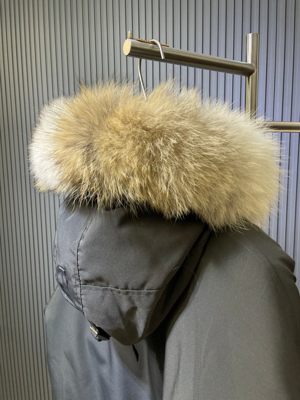 C. Goose Bomber Jacket Grey Polyester 0037