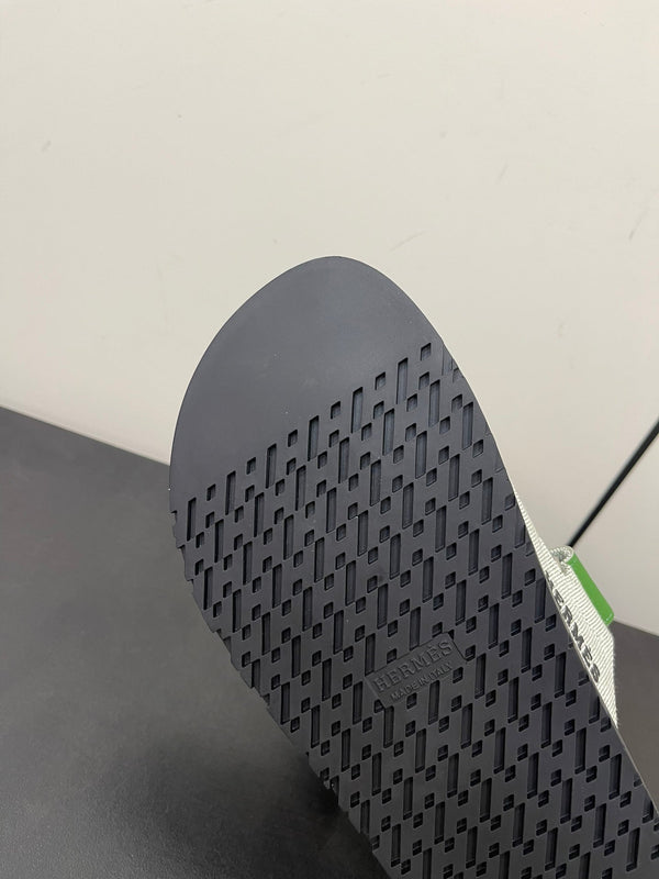 SANDALO CYPRUS VERDE MIX CREMA PELLE DI VITELLO