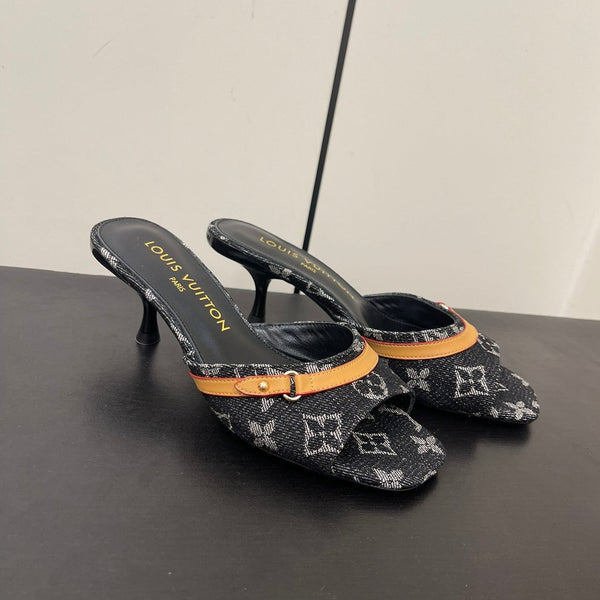 lv neo revival 50 black monogram denim calfskin