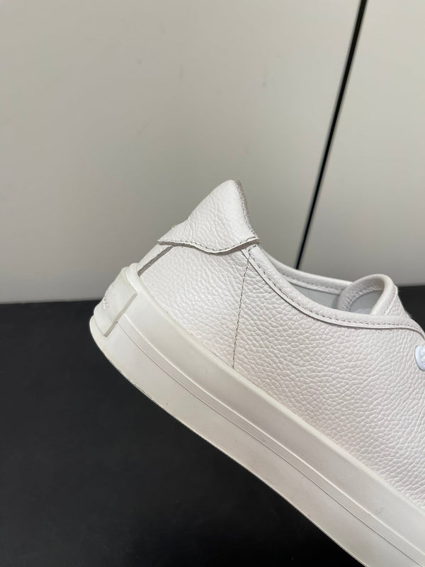 LP CLASSIC BISCUIT SNEAKERS WHITE CALFSKIN