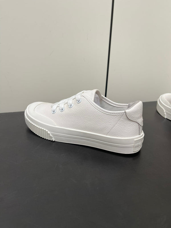 LP CLASSIC BISCUIT SNEAKERS WHITE CALFSKIN