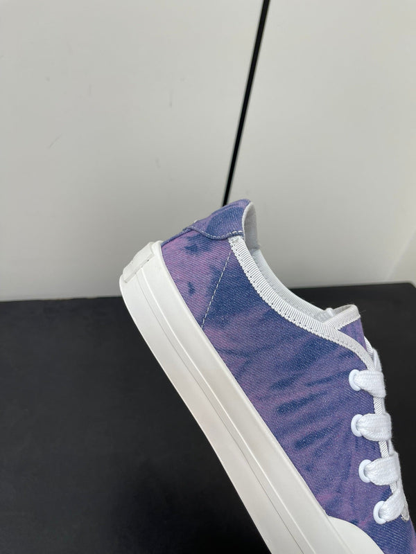 LP CLASSIC BISCUIT SNEAKER LAPIS CALFSKIN