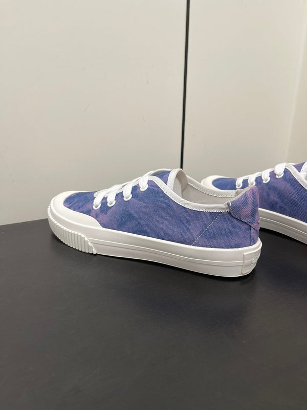 LP CLASSIC BISCUIT SNEAKER LAPIS CALFSKIN