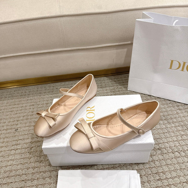 CD Lovely-D Raso Nero Ballerina Nude Sheepskin 502332