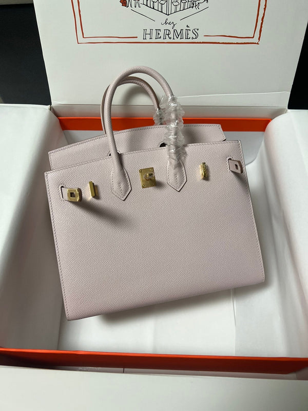 HM BIRKIN SELLIER LIGHT PINK EPSOM LEATHER GOLD HARDWARE