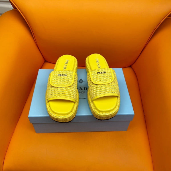 Pra Crochet Mule 20 Giallo