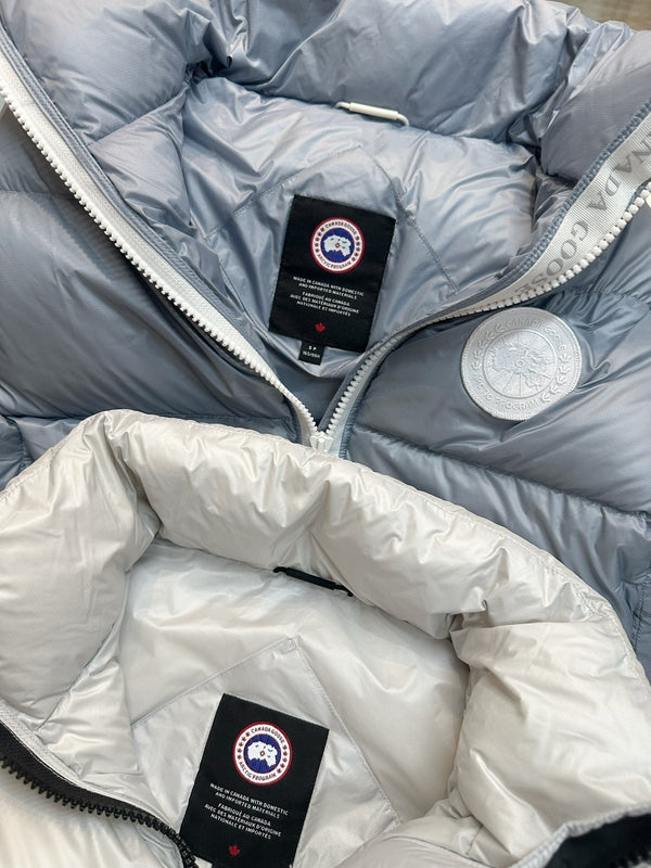 C. Goose Hooded Down Vest Polyester 0005