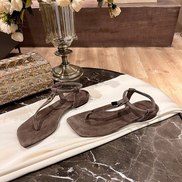 LP MINDIL SANDAL BROWN SUEDE
