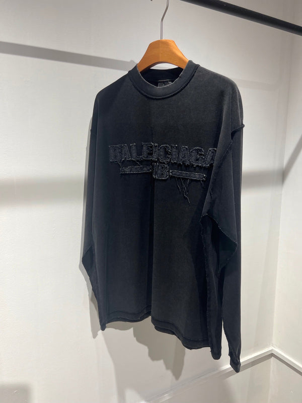 Balenciaga 25 Sweater Dark Grey Cotton 0045