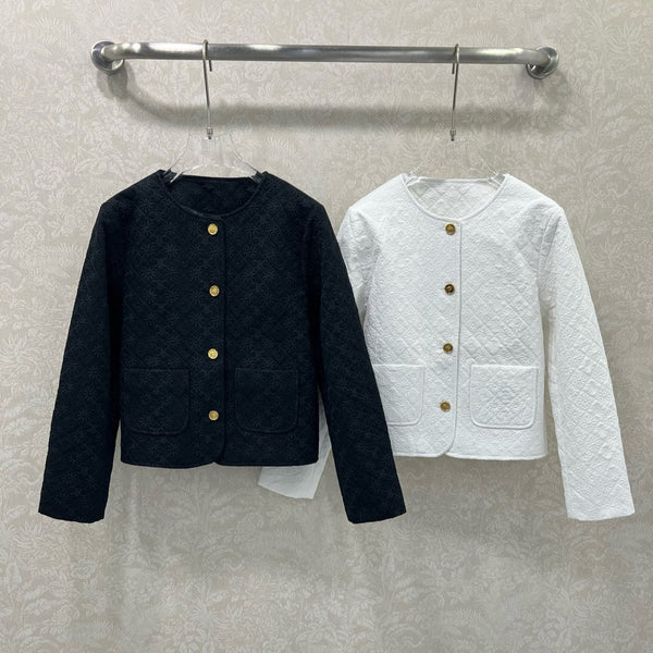 Celine 25 Jacquard Cotton Twill Jacket 292272