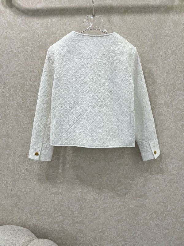 Celine 25 Jacquard Cotton Twill Jacket 292272