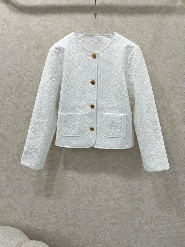 Celine 25 Jacquard Cotton Twill Jacket 292272
