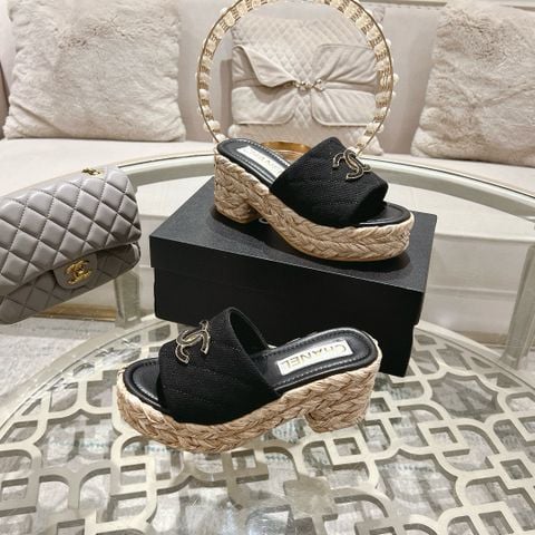 CC Espadrilles Platform Canvas
