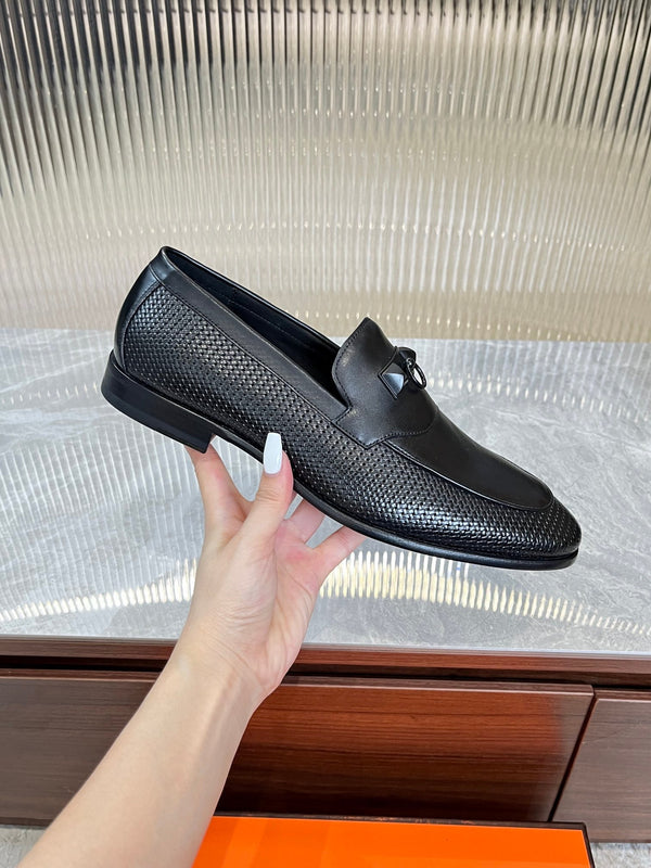 HM DESTIN LOAFER BLACK CALFSKIN