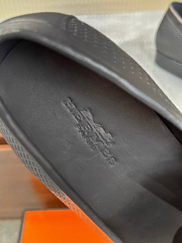 HM DESTIN LOAFER BLACK CALFSKIN