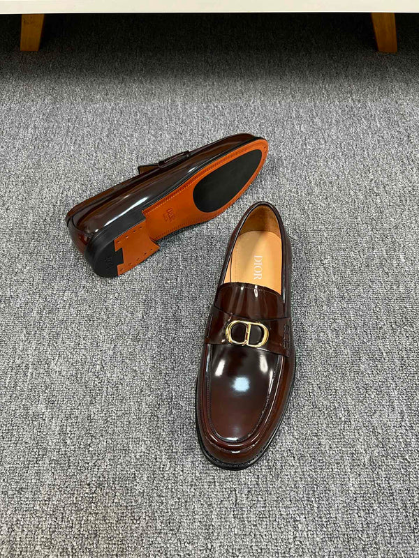 CD SYMBOL GRANVILLE LOAFER SYRUP CALFSKIN