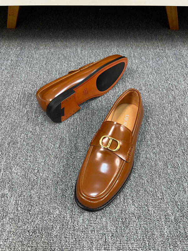 CD SYMBOL GRANVILLE LOAFER BRONZO IN PELLE DI VITELLO