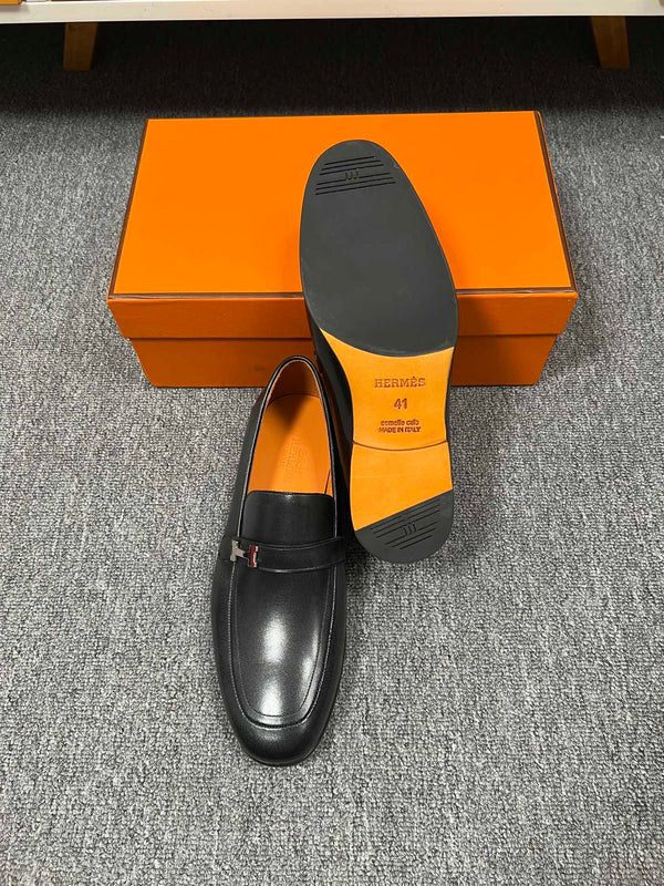 HM GIOVANNI LOAFER BLACK LAMBSKIN