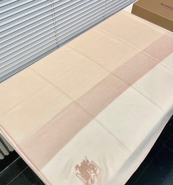 SCIARPA 200 CM IN CASHMERE BIANCO MISTO BEIGE 407317