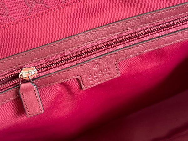 BORSA TOTE GRANDE 45 IN TELA MONOGRAM ROSSO VINO