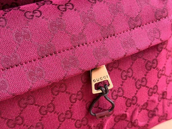 BORSA TOTE GRANDE 45 IN TELA MONOGRAM ROSSO VINO