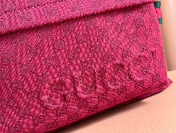 BORSA TOTE GRANDE 45 IN TELA MONOGRAM ROSSO VINO