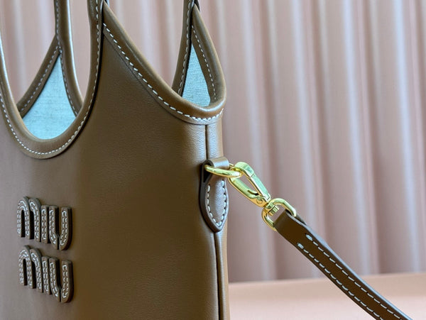 IVY Tote Bag 20 Brown Leather 239727