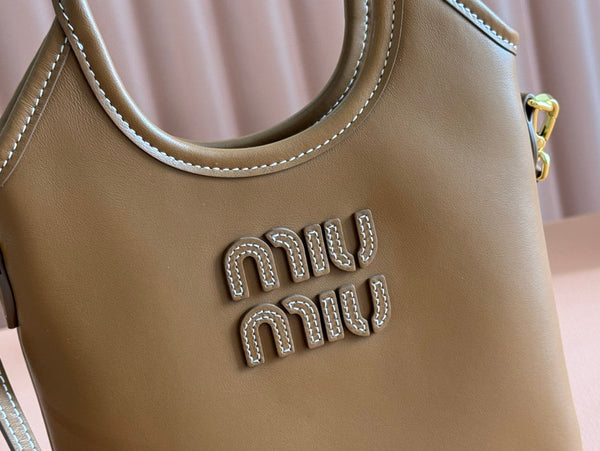 IVY Tote Bag 20 Brown Leather 239727