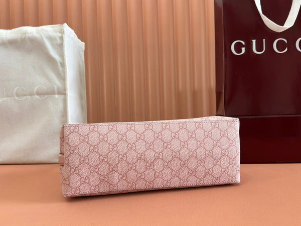 Borsa Gucci Ophidia 31cm in tela rosa 244357