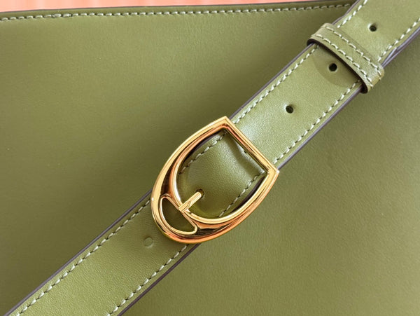 Gucci 73 Mini 27.5cm Bucket Bag Green Smooth Leather 244437