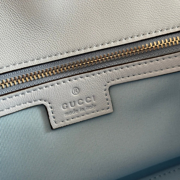 Gucci GG Marmont Bag Blue Sheepskin 250847