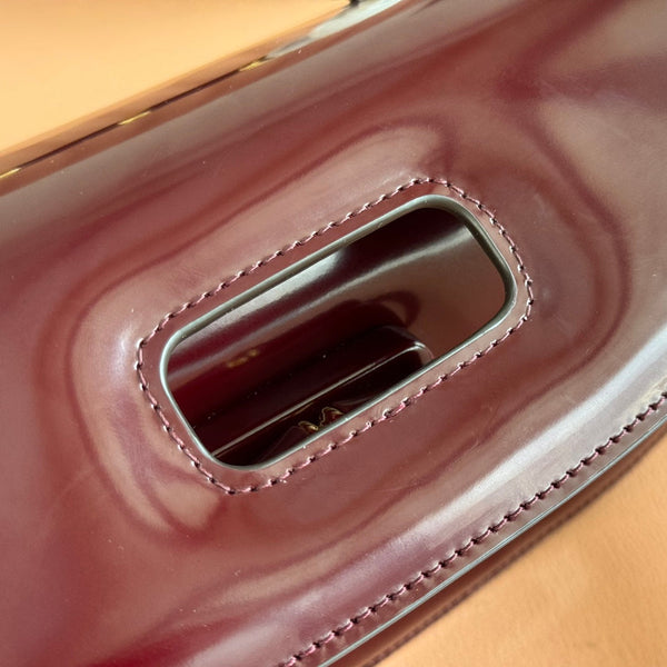 Gucci Bamboo Diva Bag Rosso Ancora Red Leather 255008