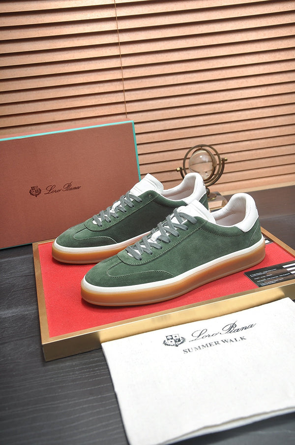 LP TENNIS WALK SNEAKERS HUNTER GREEN CASHMERE