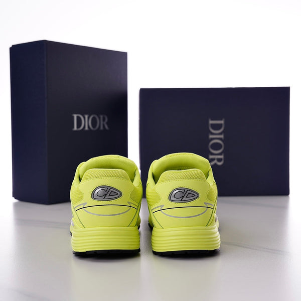CD B30 SNEAKER CHARTREUSE MESH FABRIC