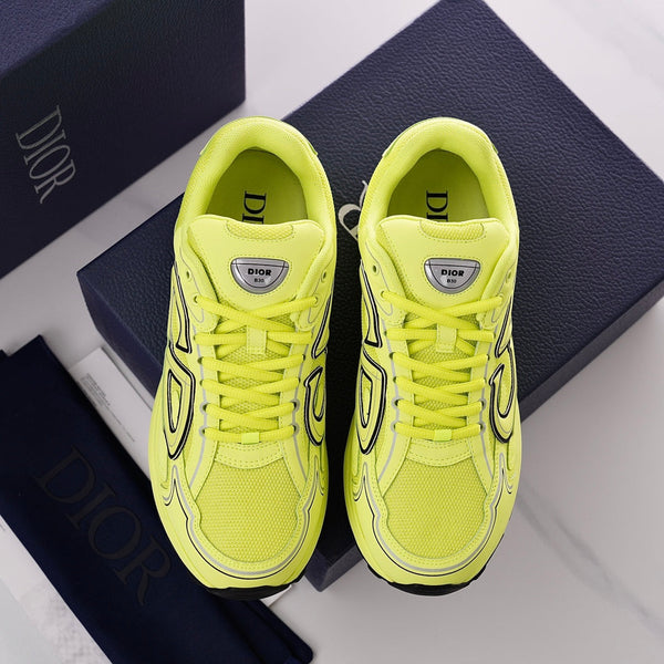 CD B30 SNEAKER CHARTREUSE MESH FABRIC