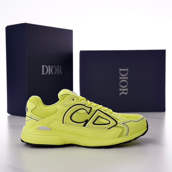 CD B30 SNEAKER CHARTREUSE MESH FABRIC